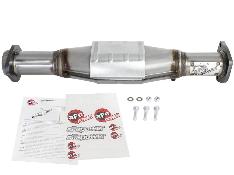 aFe Power Direct Fit Catalytic Converter Replacements Rear 00-03 Jeep Wrangler (TJ) I6-4.0L thumbnail 4