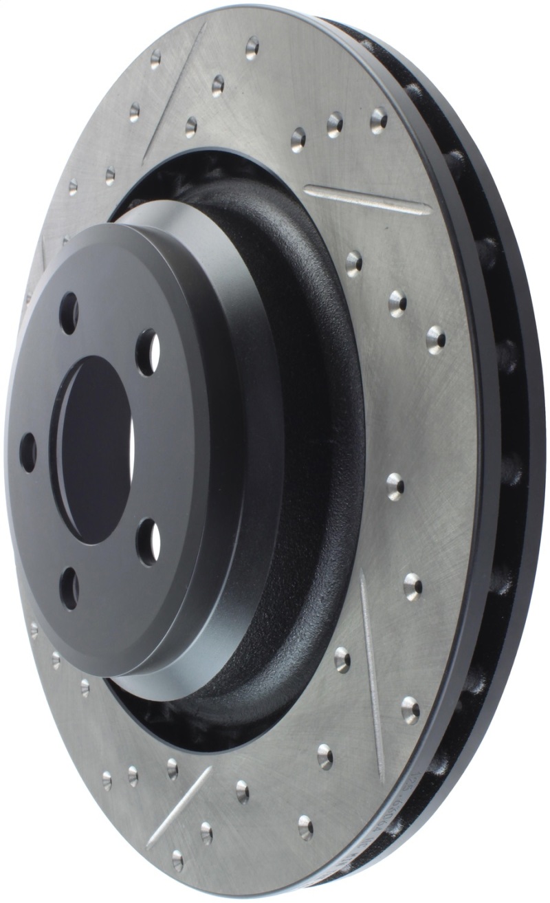StopTech SportStop 06-09 Chrysler SRT-8 Rear Right Drilled & Slotted Rotor thumbnail 5