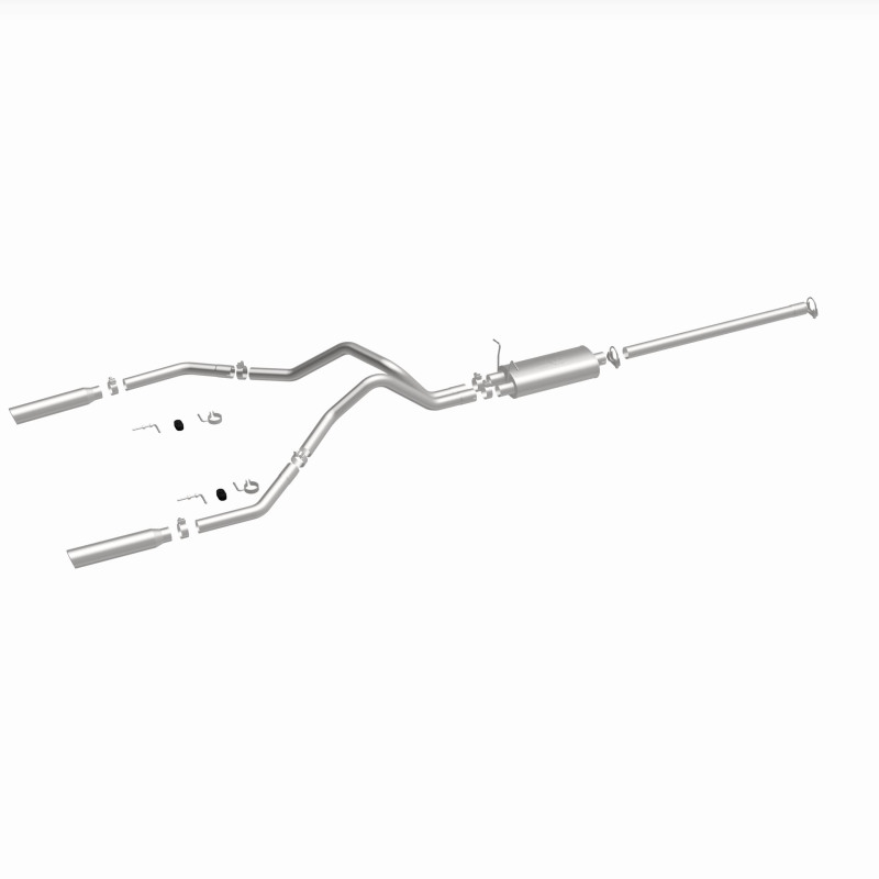 MagnaFlow Sys C/B 99 Ford F-Series Dual Exit