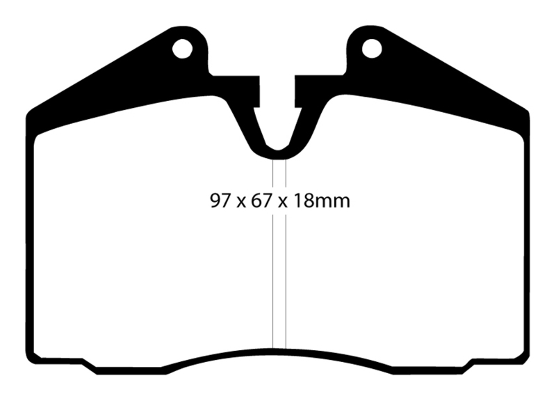 EBC S6 Brake Pad and Rotor Kit (1x ebcGD1166, 1x ebcDP5612NDX) thumbnail 6