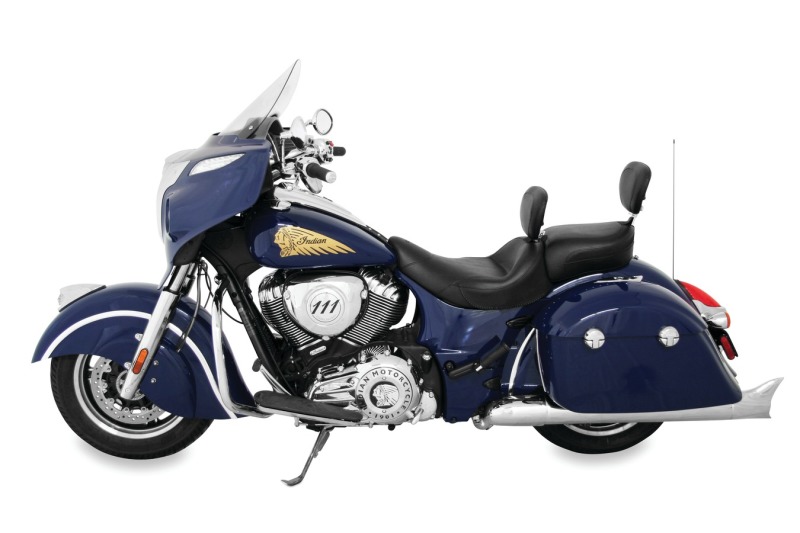 Mustang 14-21 Indian Chieftain,Chief Cl,Dark Horse,Rdmaster,Vint Touring Recessed Pass Seat - Black