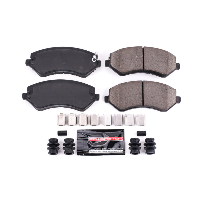 Power Stop 04-07 Chrysler Town & Country Front Z23 Evolution Sport Brake Pads w/Hardware thumbnail 2