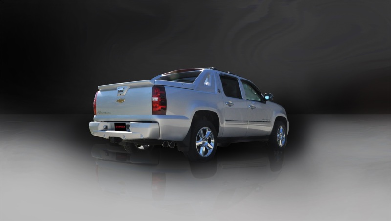 Corsa 2009-2013 Chevrolet Suburban 1500 5.3L V8 Polished Sport Cat-Back Exhaust thumbnail 6