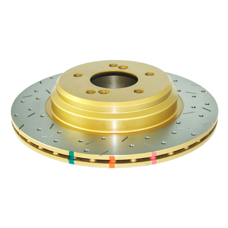 DBA HD Series 4000XS Brake Rotors for 2001-2006 M3 - DBA42851XS Disc Rotor, Cross-Drilled, Slotted, 4000 XS Series, Uni-Directional, BMW, Rear, Each thumbnail 6