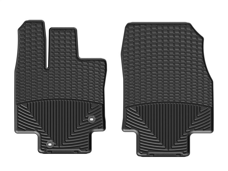WT Rubber Mats - Front - Blk
