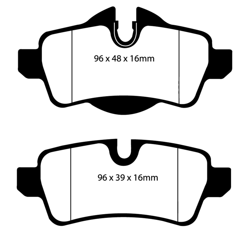 EBC S1 Brake Pad and Rotor Kit (1x ebcRK1490, 1x ebcUD1309) thumbnail 4