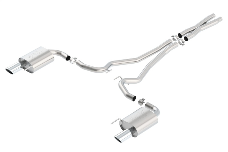 Borla Atak S Cat-Back 15-17 Ford Mustang GT 5.0L V8 MT/AT 2.5in pipe 4in tip thumbnail 4