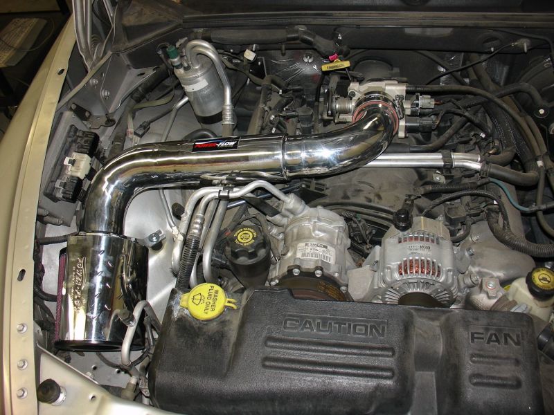 Injen 00-04 Dakota 4.7L V8 (w/o Cruise Control) Power-Flow (incl. Diamond plate heat shield) Polishe thumbnail 4