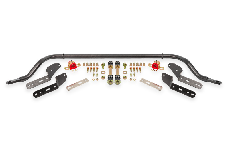 BMR 64-67 GM A-Body 1.25in Hollow 2-Hole Adjustable Front Sway Bar Kit - Black Hammertone thumbnail 2