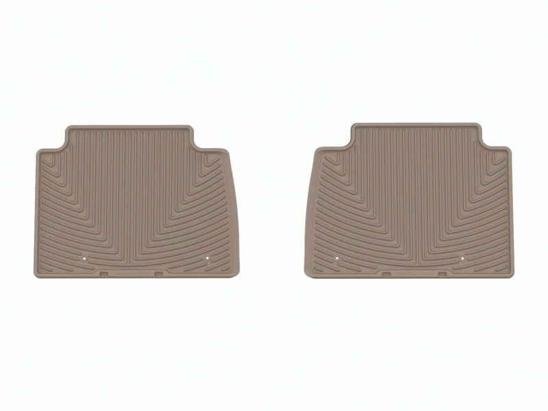 WT Rubber Mats - Rear - Tan