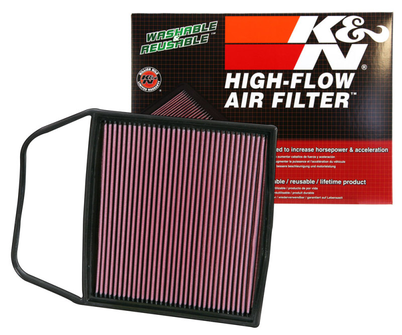 K&N 06-09 BMW 135/335/535 Drop In Air Filter thumbnail 8