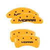 MGP 4 Caliper Covers Engraved Front & Rear Mopar Yellow Finish Black Char 2004 Chrysler Crossfire thumbnail 8