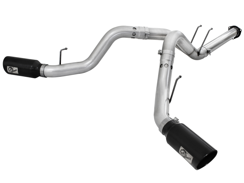 aFe Atlas Exhaust 4in DPF-Back Al Steel 11-14 Ford Diesel Trucks V8-6.7L (td) thumbnail 2