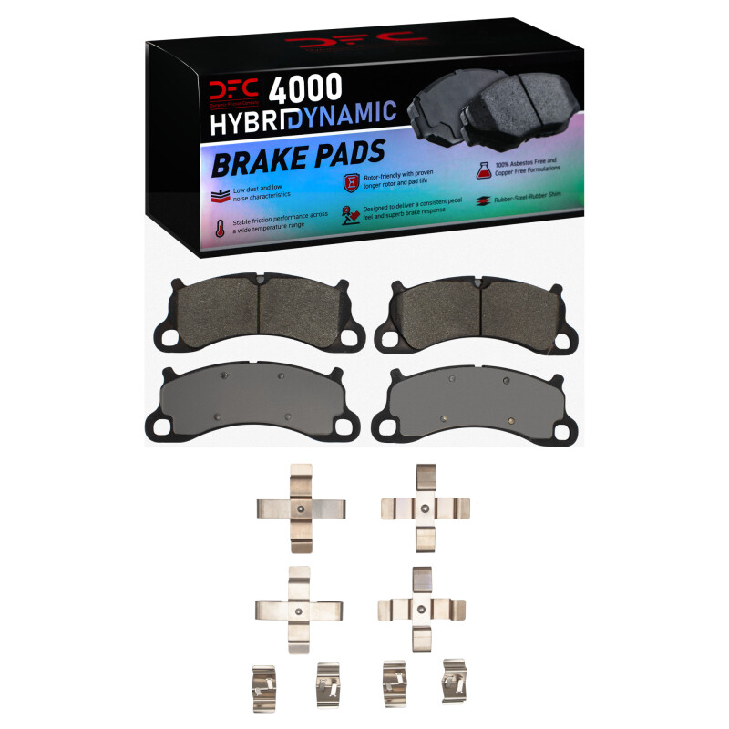 DFC HybriDynamic Brake Pads Hrdwr Kit