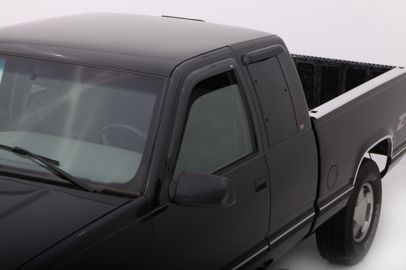 AVS 88-99 Chevy CK Ext. Cab Ventvisor Outside Mount Window Deflectors 4pc - Smoke thumbnail 3