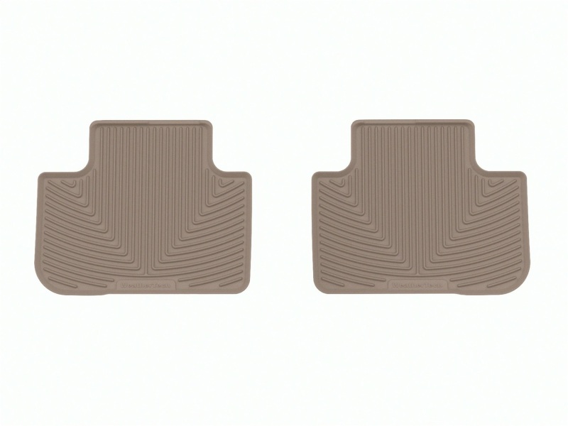 WT Rubber Mats - Rear - Tan