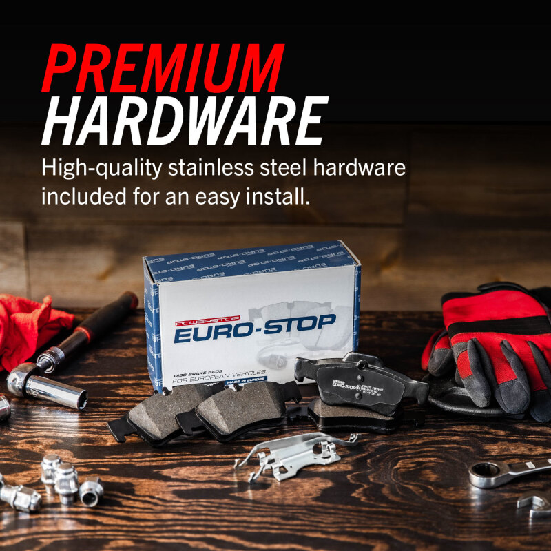 Power Stop 97-04 Porsche Boxster Rear Euro-Stop Brake Kit thumbnail 5