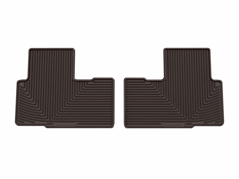 WT Rubber Mats - Rear - Cocoa