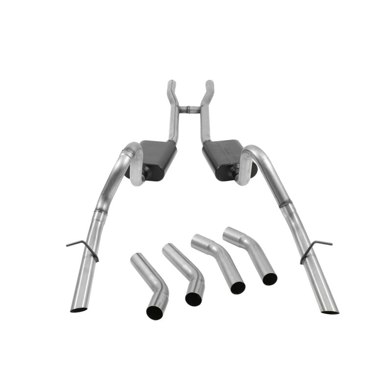 Flowmaster 64-66 Mustang V8 American Thunder SS Crossmember-Back Exhaust System thumbnail 6