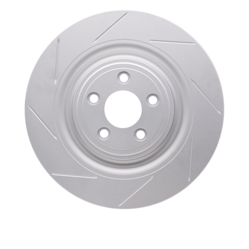 DFC 08-09 Jaguar XKR Right Rear GeoSPEC Coated Rotor - Slotted