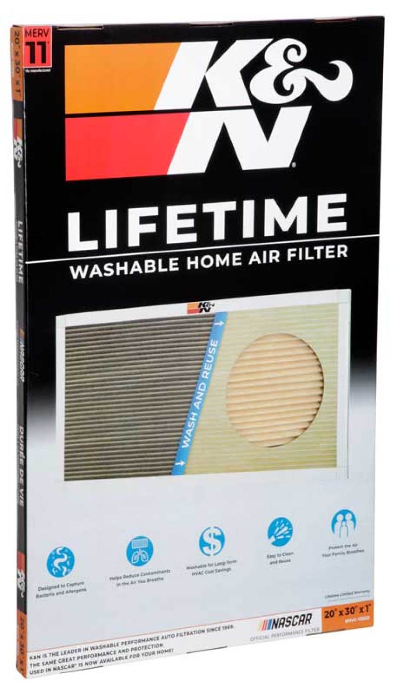 K&N HVAC Filter - 20 x 30 x 1 thumbnail 2