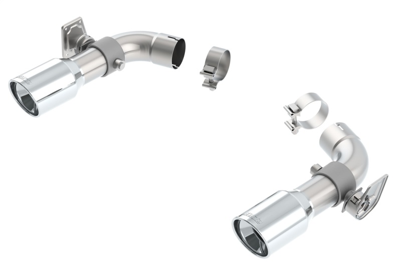 Borla 2016 Chevy Camaro SS 6.2L Dual NPP Tip Adapters thumbnail 5