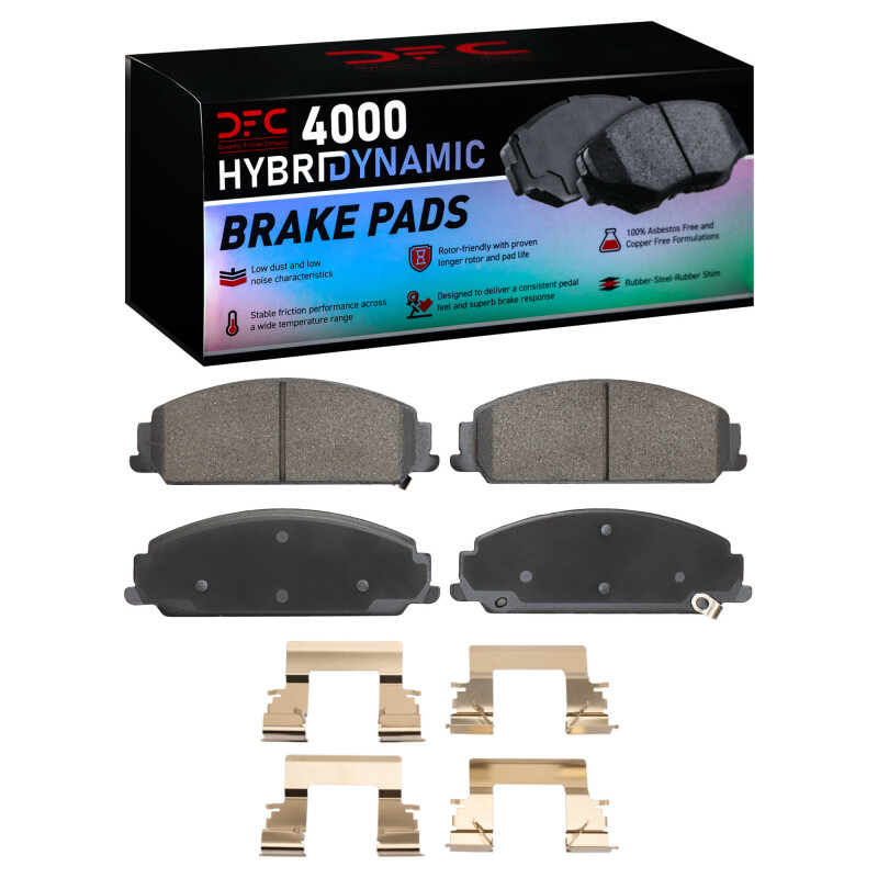 DFC HybriDynamic Brake Pads Hrdwr Kit