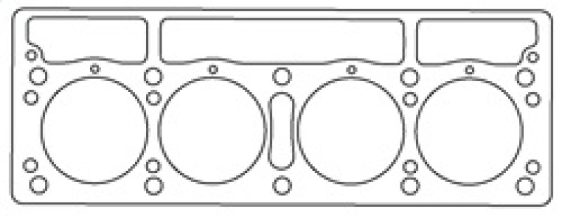 Cometic Triumph TR4 88mm .043 inch CFM-20 Head Gasket thumbnail 3