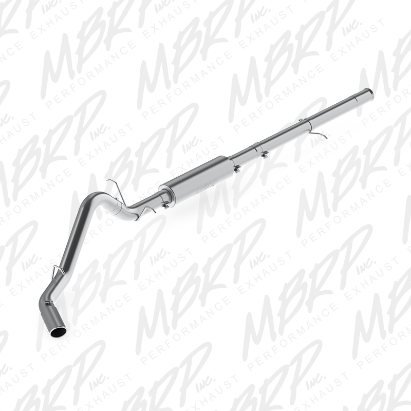 MBRP 2014 Chevy/GMC 1500 Silverado/Sierra 6.2L V8 Aluminum 3.5in C/B Single Side Exit Exhaust