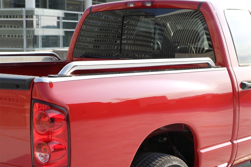 Dee Zee Side Rails for 2017-2023 F-250 SUPER DUTY, F-350 2017-2020 F-450 DUTY - DZ 99615 Bed Rails, Stainless Steel, Polished, Ford, Pair thumbnail 8