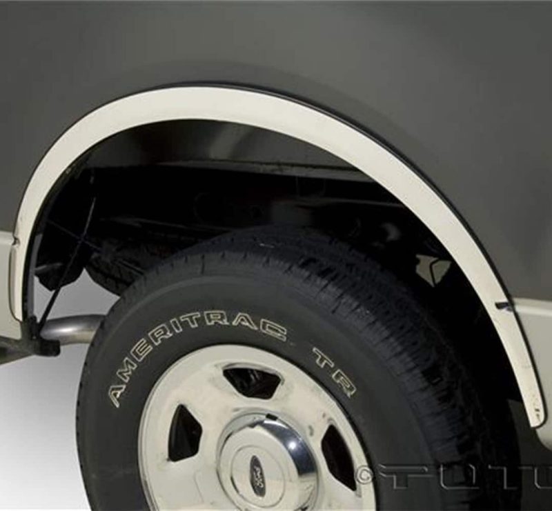 Putco 04-14 Ford F-150 Reg Cab/Ext Cab/Super Crew F-150 (w/o Factory Flares) - Full SS Fender Trim thumbnail 4