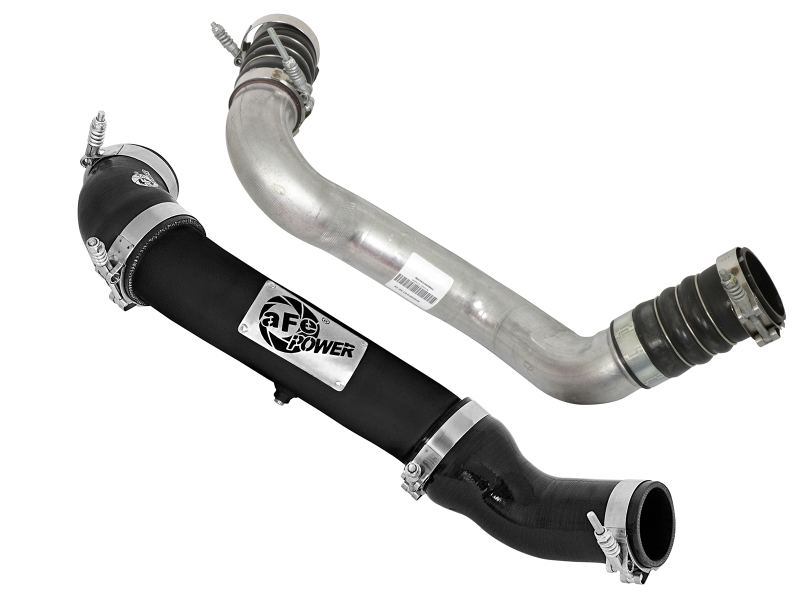 BladeRunner 3 IN Aluminum Cold Charge Pipe Black