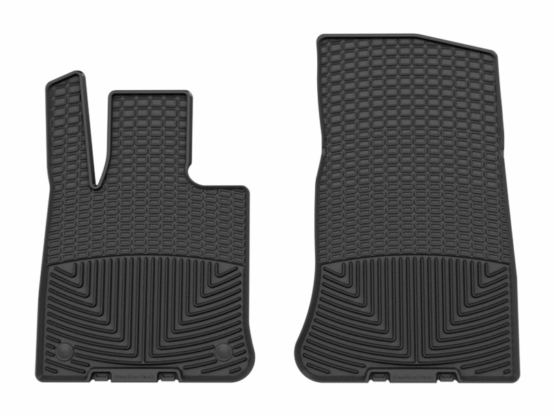 WT Rubber Mats - Front - Blk