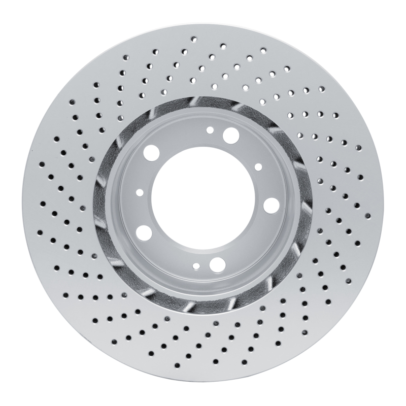 DFC 98-12 Porsche 911 Right Front Drilled GeoSPEC Coated Rotor thumbnail 3