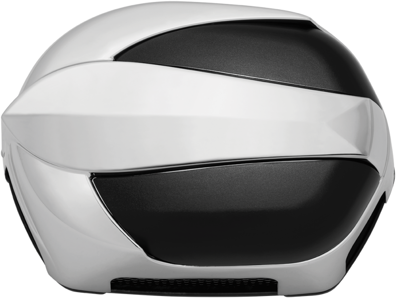 Kuryakyn Vantage Air Cleaners 9270 Cleaner, Vintage, Tear Drop, Aluminum, Black/Chrome, Indian, Each thumbnail 3