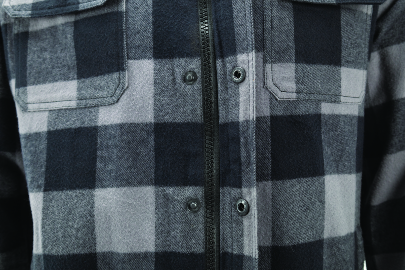 Kuryakyn Leather By River Road Vise Flannel Moto Shirt - Large thumbnail 3