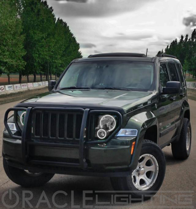 Oracle Jeep Liberty 08-13 LED Halo Kit - White thumbnail 9