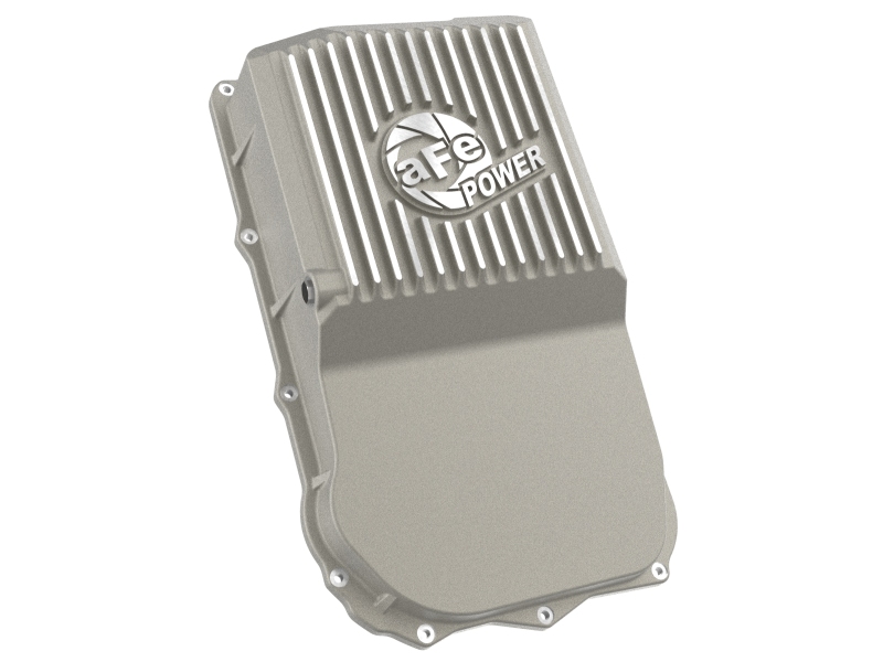aFe POWER 18-25 Jeep Wrangler (JL) 850RE/8HP70/8HP75 Transmission Pan - Raw w/ Machined Fins thumbnail 6