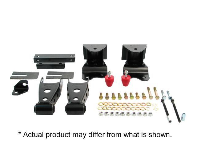 Belltech SHACKLE AND HANGER KIT 88-98 GM C-1500/2500 EXT CAB