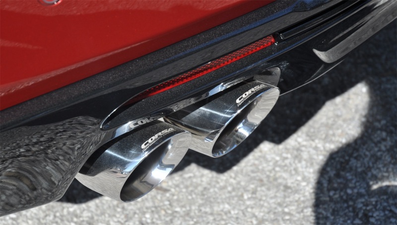 Corsa 2017-2024 Chevrolet Camaro SS 6.2L V8 2.75in Polished Sport Axle-Back Exhaust thumbnail 6