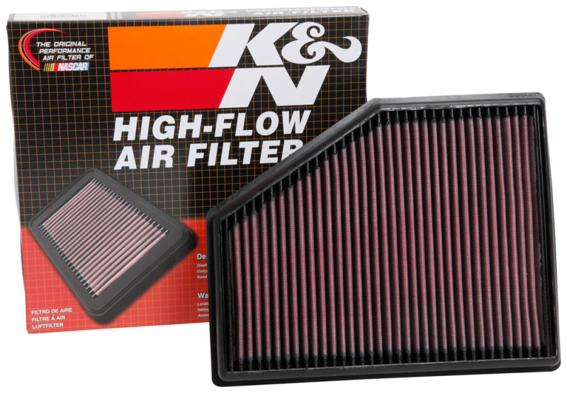 K&N 15-18 BMW 740I L4-3.0L F/I Replacement Drop In Air Filter thumbnail 9