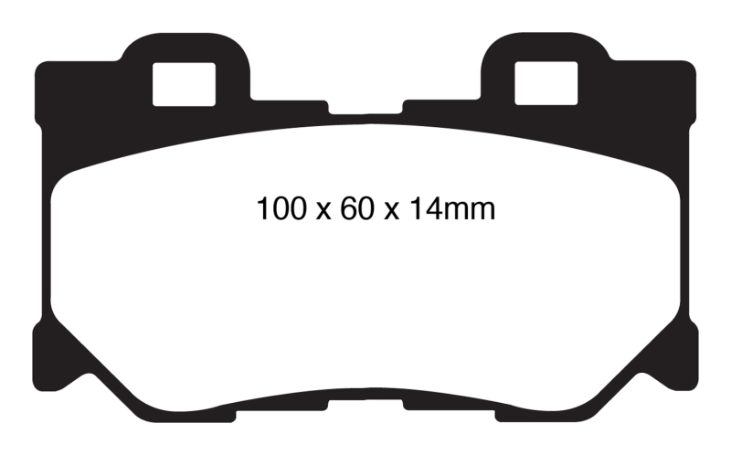 EBC S5 Brake Pad and Rotor Kit (1x ebcGD7571, 1x ebcDP41824R) thumbnail 4