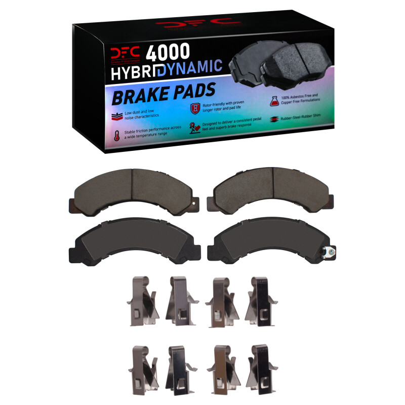 DFC HybriDynamic Brake Pads Hrdwr Kit