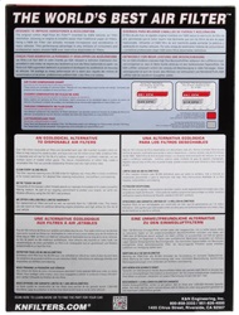 K&N 17-19 SUZUKI SWIFT V L4-1.4L F/I Drop In Air Filter thumbnail 7
