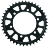 BikeMaster Kawasaki Rear Steel Sprocket 530 43T - Black thumbnail 2