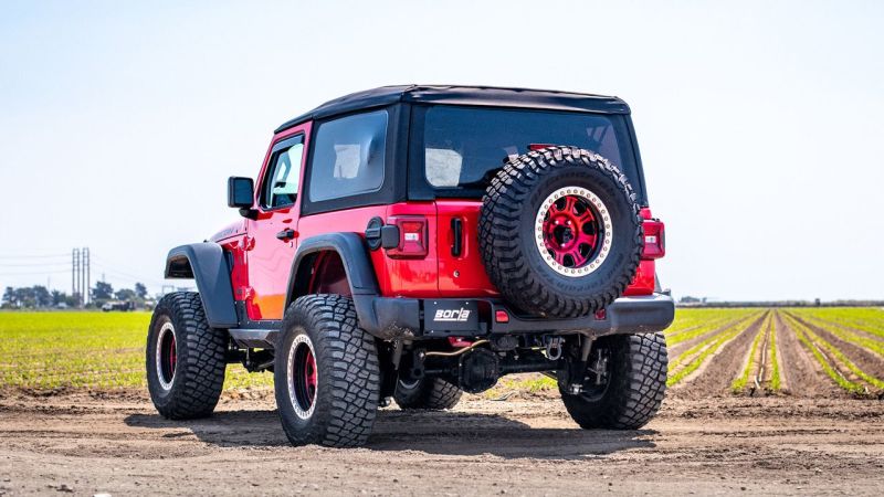 Borla 18-21 Jeep Wrangler JL 2.0L 2DR Climber 2.75in Turn Down Tip S-Type Cat-Back Exhaust thumbnail 5