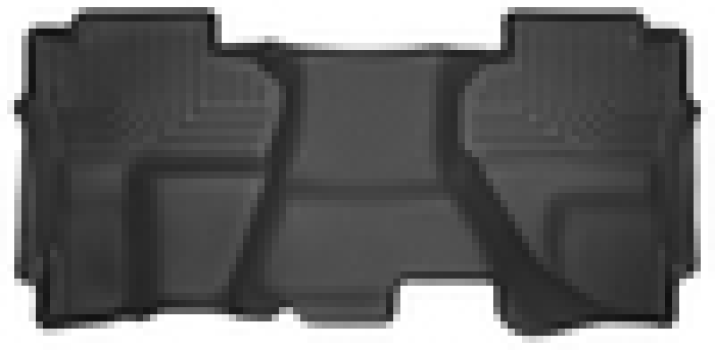 Husky Liners 14-15 Chevy Silverado Double Cab X-Act Contour Black 2nd Row Floor Liners thumbnail 6