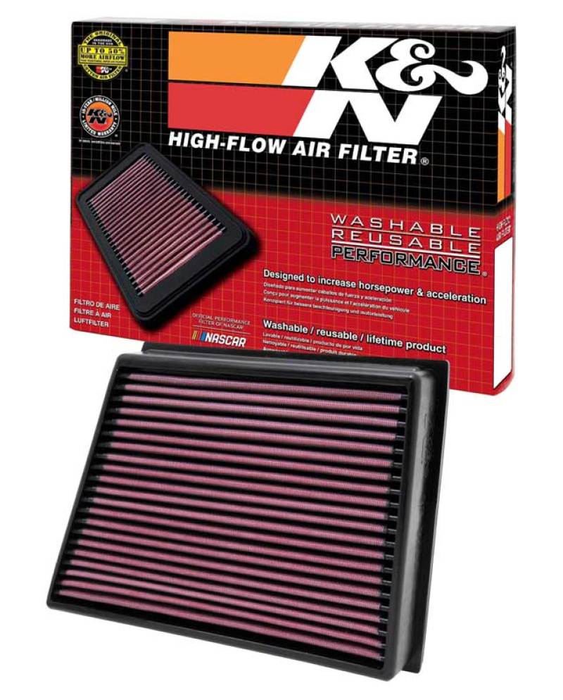 K&N Replacement Air Filter for 11-12 GMC Sierra / Chevy Silverado thumbnail 7