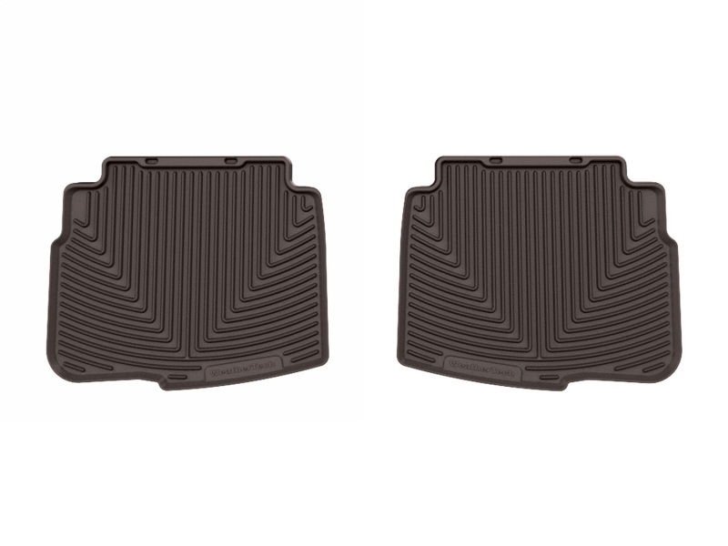 WT Rubber Mats - Rear - Cocoa