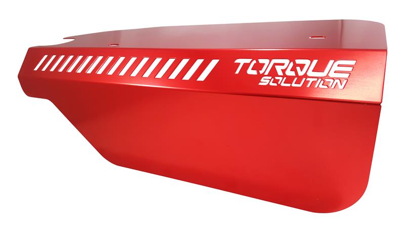 Torque Solution Engine Pulley Cover 2015+ Subaru WRX/2014+ Forester XT - Silver thumbnail 9
